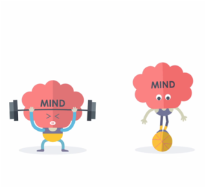 The friendly inhabitants of the Headspace app.